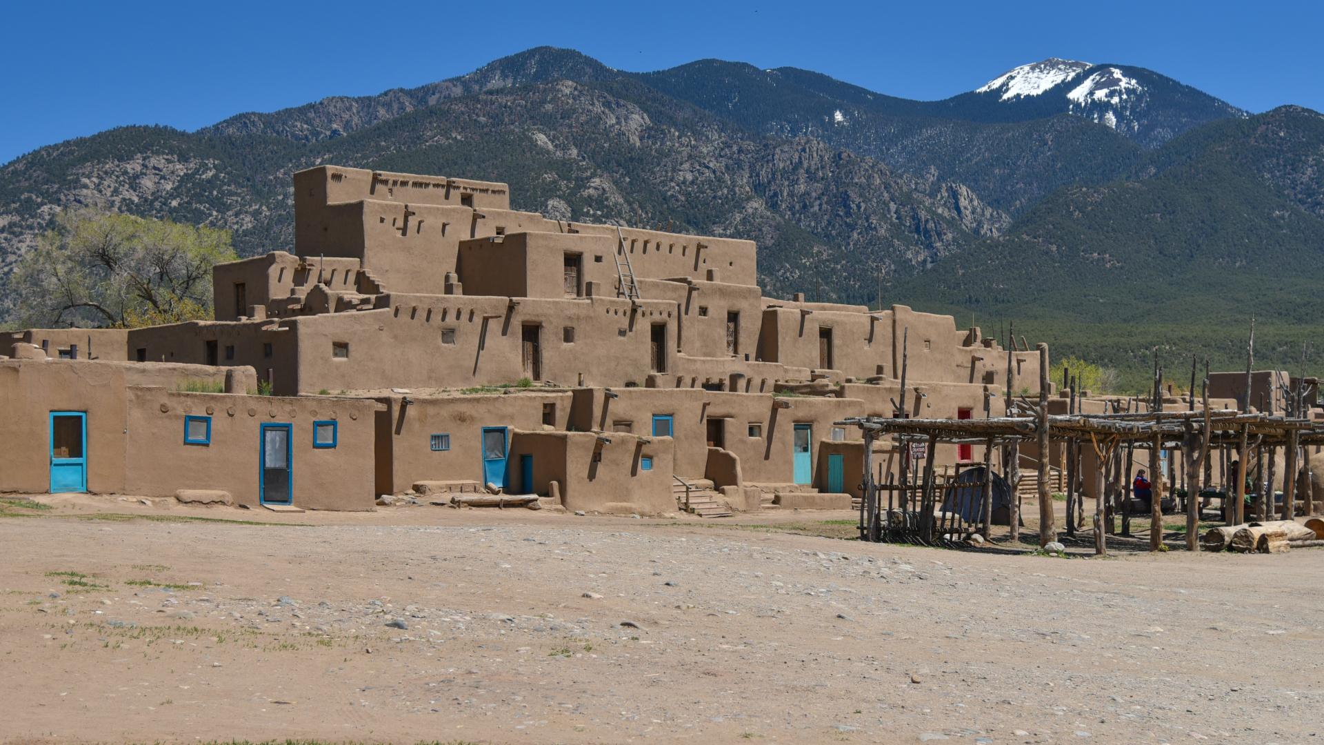 Photo from the visit to Taos Pueblo historical sites.